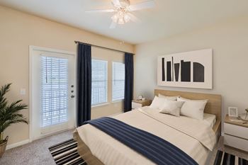 Bedroom with bed